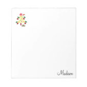 Weihnachtsbaum Kirries Notepad Jolly Holiday Notizblock (Vorderseite)