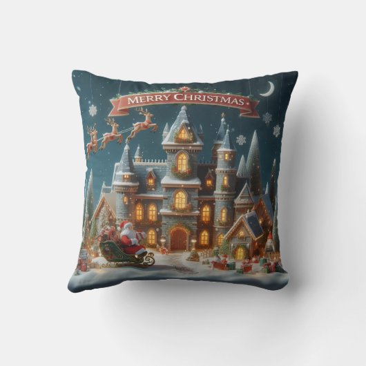 Weihnachtsbaum Kissen (Rückseite)