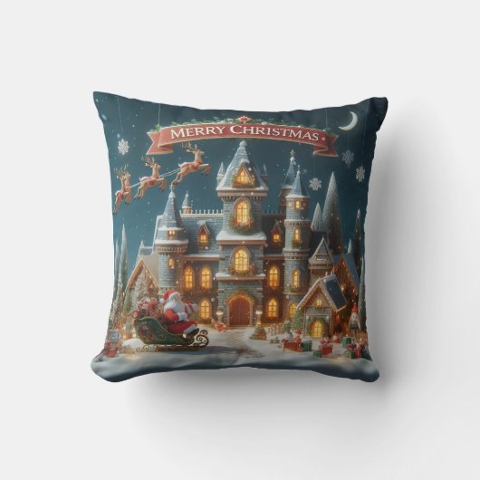 Weihnachtsbaum Kissen (Vorderseite)