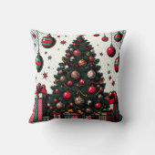 Weihnachtsbaum Kissen (Rückseite)