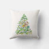 Weihnachtsbaum Kissen (Rückseite)