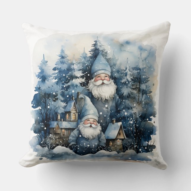 Weihnachtsbaum Kissen - Feiertage Dekoration (Vorderseite)