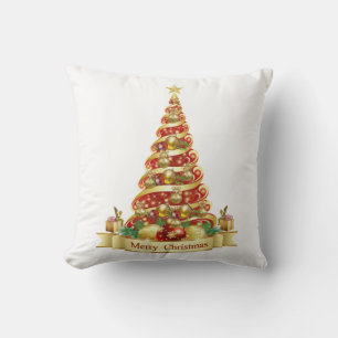 Weihnachtsbaum Kissen, frohe Weihnachten Kissen