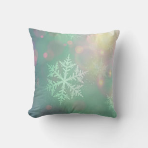 Weihnachtsbaum Kissen/Schneeflocken Kissen