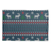 Weihnachtsbaum Kissenbezug (Rückseite-Links)