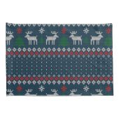 Weihnachtsbaum Kissenbezug (Rückseite-Rechts)