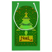 Weihnachtsbaum Kleine Geschenktüte (Rückseite)