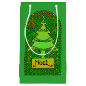 Weihnachtsbaum Kleine Geschenktüte (Vorderseite)