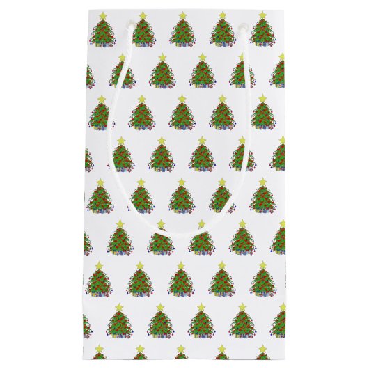 Weihnachtsbaum Kleine Geschenktüte (Vorderseite)