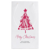 Weihnachtsbaum Kleine Geschenktüte (Rückseite)