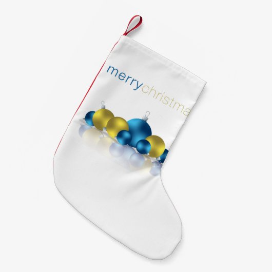 Weihnachtsbaum Kleiner Weihnachtsstrumpf (Vorderansicht (hängend))