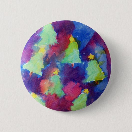 Weihnachtsbaum, Knopf Button (Vorderseite)