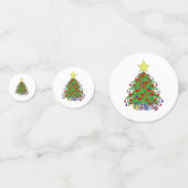 Weihnachtsbaum Konfetti (Rückseiten)