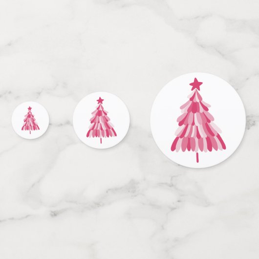 Weihnachtsbaum Konfetti (Rückseiten)