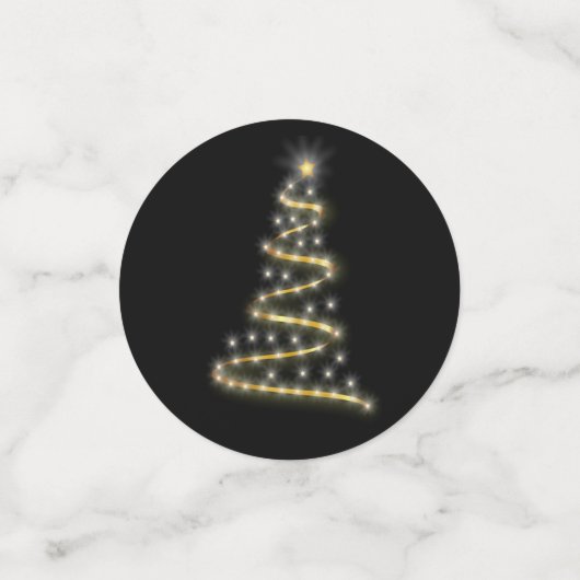 Weihnachtsbaum Konfetti (Klein Vorderseite)