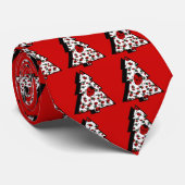 Weihnachtsbaum Krawatte (Gerollt)