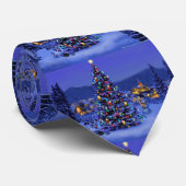 Weihnachtsbaum Krawatte (Gerollt)