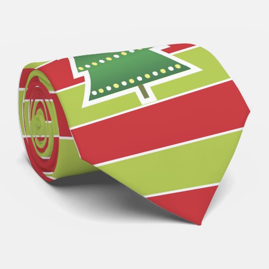 Weihnachtsbaum Krawatte (Gerollt)