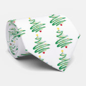 Weihnachtsbaum Krawatte (Gerollt)