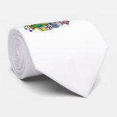 Weihnachtsbaum Krawatte (Gerollt)