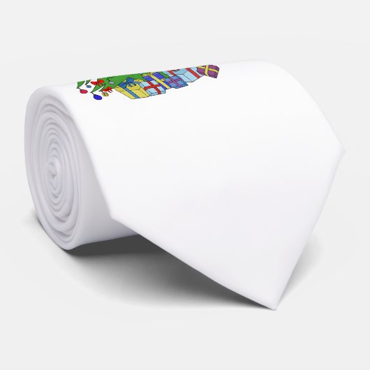 Weihnachtsbaum Krawatte (Gerollt)