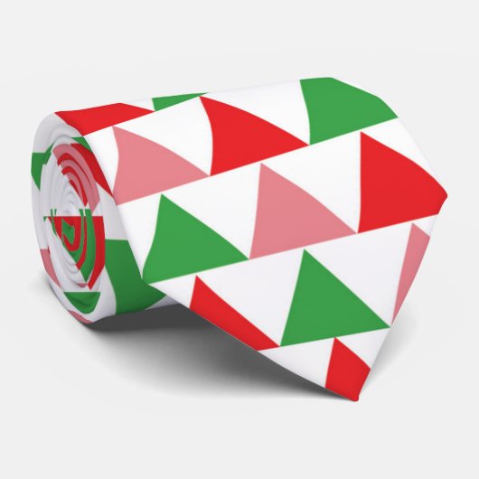 Weihnachtsbaum-Krawatte Krawatte (Gerollt)