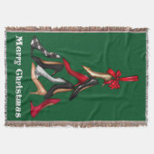 Weihnachtsbaum-Kruste Decke (Vorderseite)