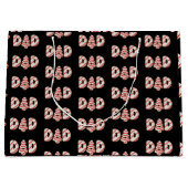 Weihnachtsbaum Kuchen Matching Family Party Vater Große Geschenktüte (Vorderseite)