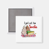 Weihnachtsbaum-Kuchen-Snack Weihnachten Magnet (Vorderseite/Rückseite)