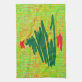 Weihnachtsbaum Küchentuch (Vertikal)