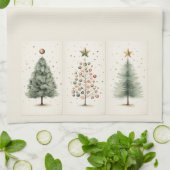 Weihnachtsbaum Küchentuch, Weihnachten Geschirrtuch (Gefaltet)