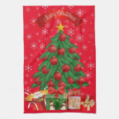 Weihnachtsbaum Küchentücher (Vertikal)