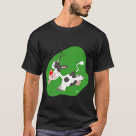 Weihnachtsbaum (Kuh des Niedlichen Cartoon) T - Sh T-Shirt