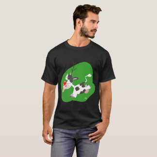 Weihnachtsbaum (Kuh des Niedlichen Cartoon) T - Sh T-Shirt