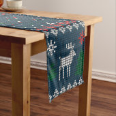 Weihnachtsbaum Kurzer Tischläufer (Beispiel)