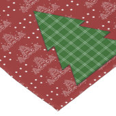 Weihnachtsbaum Kurzer Tischläufer (Ecke)