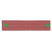 Weihnachtsbaum Kurzer Tischläufer (Horizontal)