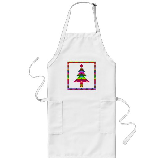 Weihnachtsbaum Lange Schürze (Vorne)
