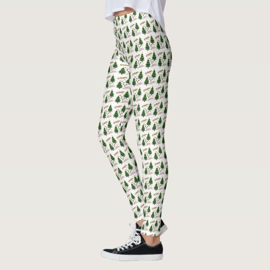 Weihnachtsbaum Leggings (Links)