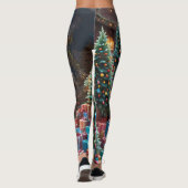 Weihnachtsbaum Leggings (Rückseite)