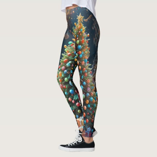 Weihnachtsbaum Leggings (Links)