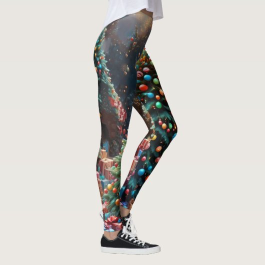 Weihnachtsbaum Leggings (Rechts)