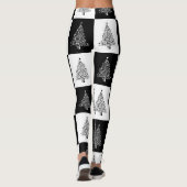 Weihnachtsbaum Leggings (Rückseite)