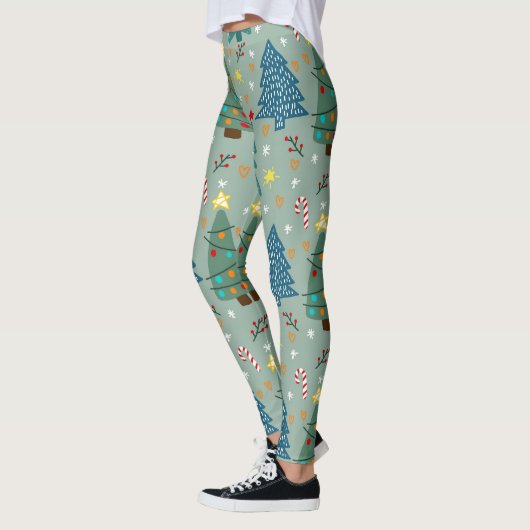 Weihnachtsbaum Leggings (Links)
