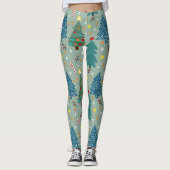 Weihnachtsbaum Leggings (Vorderseite)