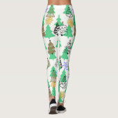 Weihnachtsbaum Leggings (Rückseite)