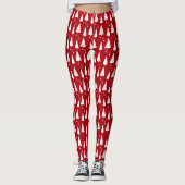 Weihnachtsbaum Leggings (Vorderseite)