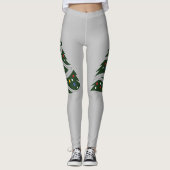 Weihnachtsbaum Leggings (Vorderseite)