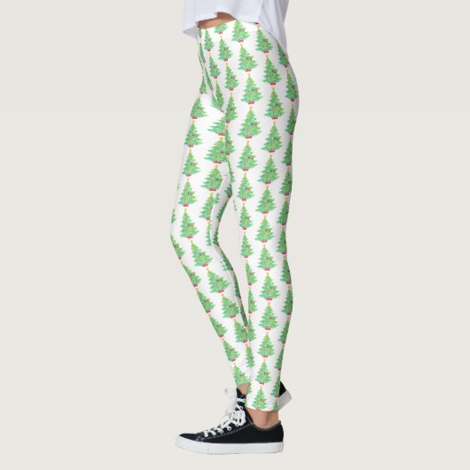 Weihnachtsbaum-Leggings Leggings (Links)