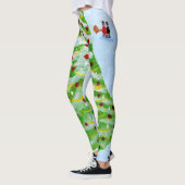 Weihnachtsbaum-Leggings Leggings (Links)